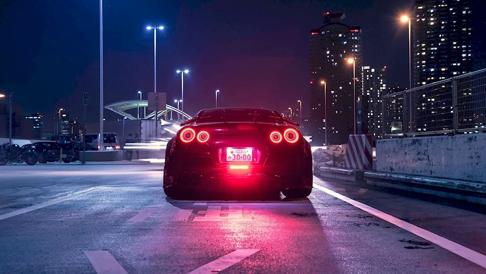 Nissan GTR r35 Night