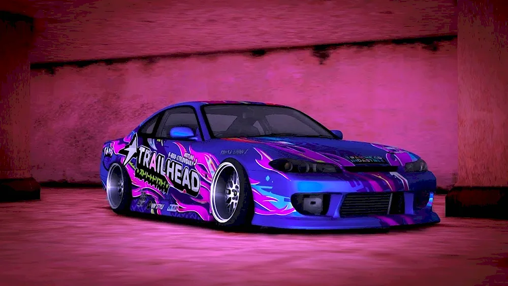 Nissan Silvia s15 plum