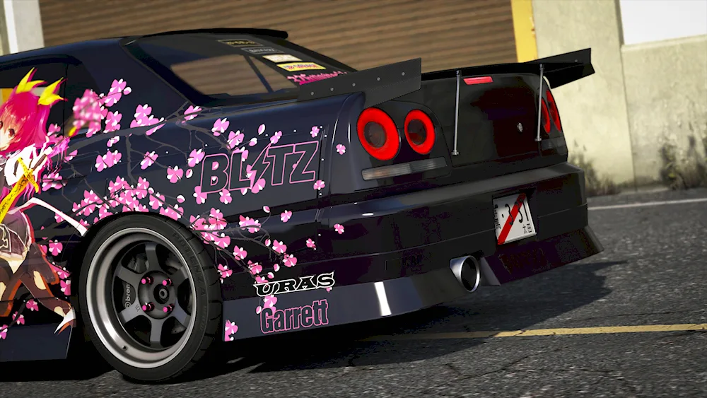 Nissan Skyline r34 GTR Itasha