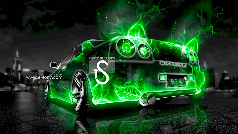 Nissan Skyline r34 neon