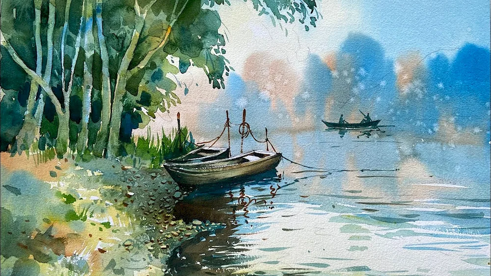 Nita ENGL landscapes watercolour