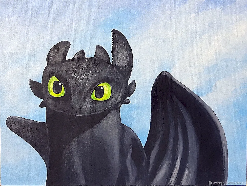 Dragon for drawing