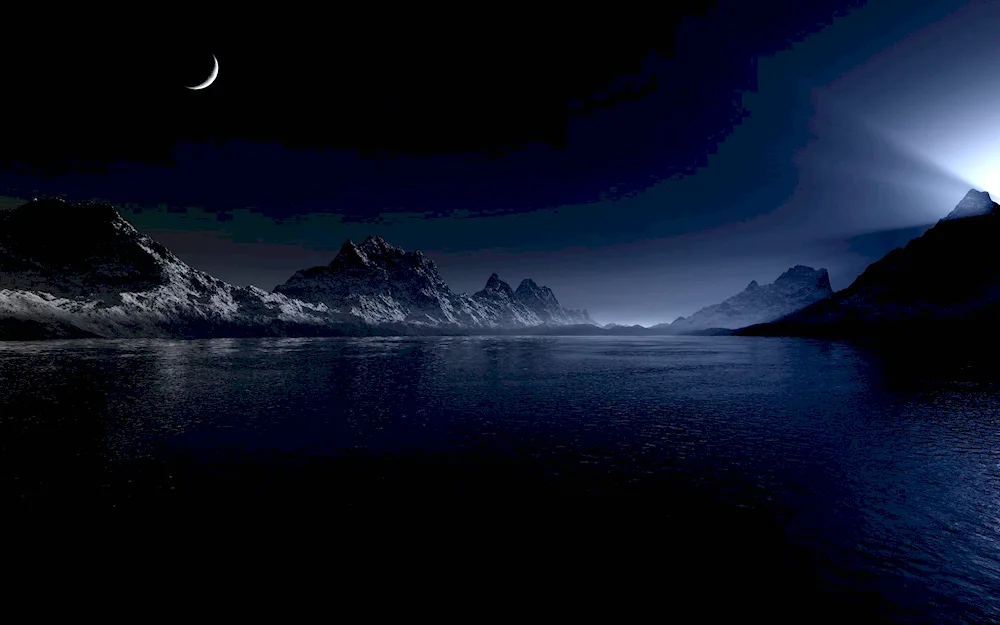 Beautiful Night Landscape