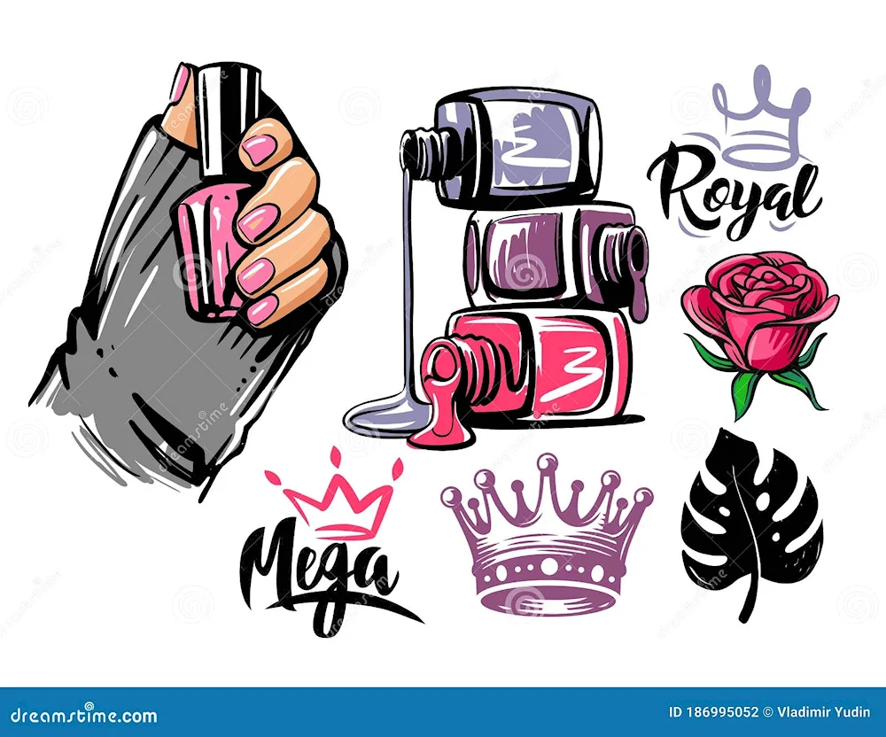 Nails vector
