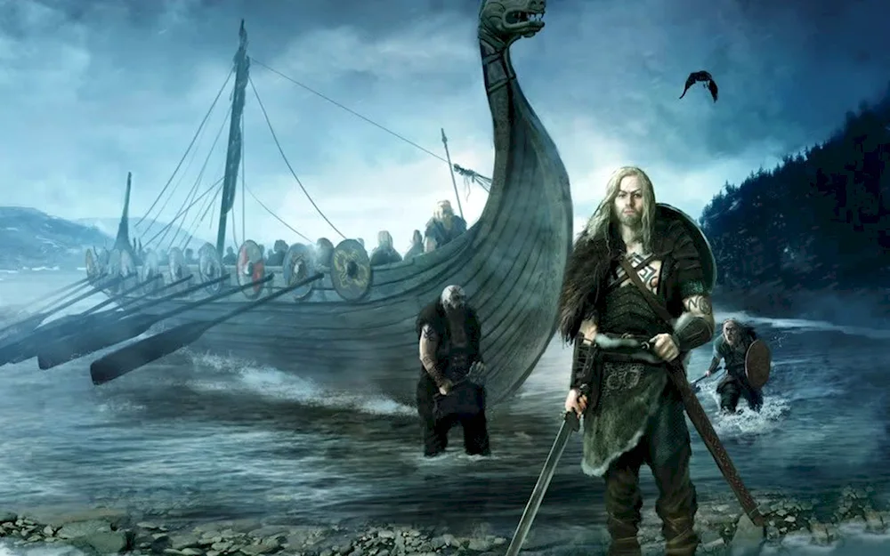 Scandinavian God Wotan