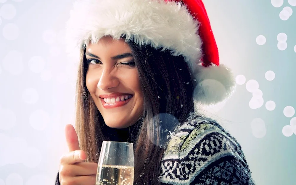 New Year girls