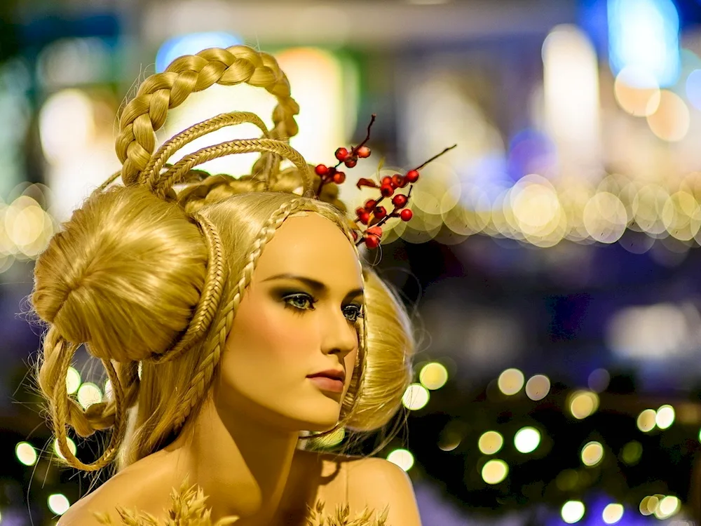 New Year's hairstyles