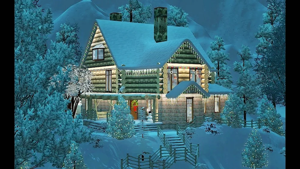 New Year's house