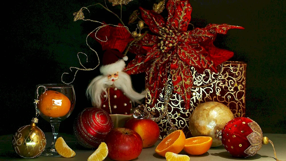 New Year still life