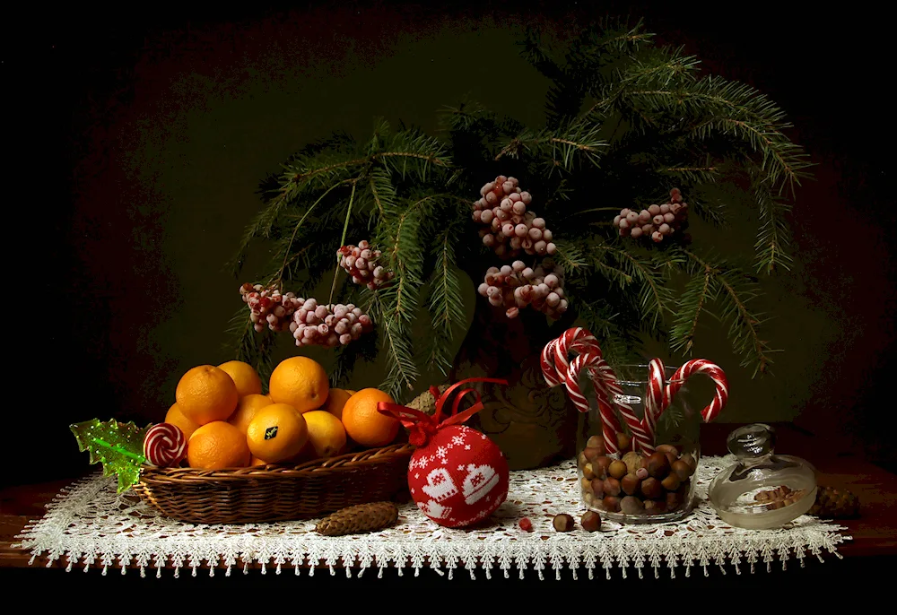 New Year still life