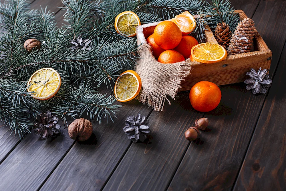 Ekaterina Kalinovskaya New Year still life