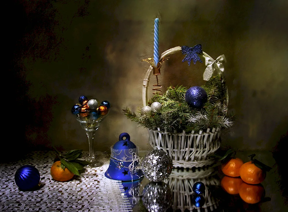 New Year still life