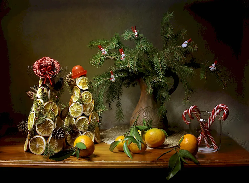 New Year still life