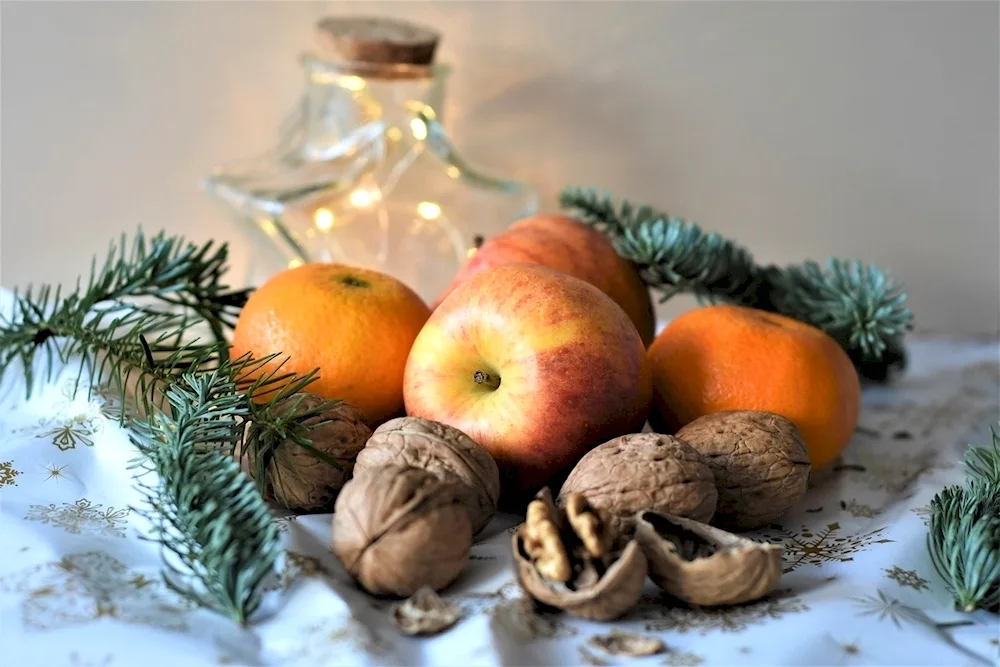 New Year still life