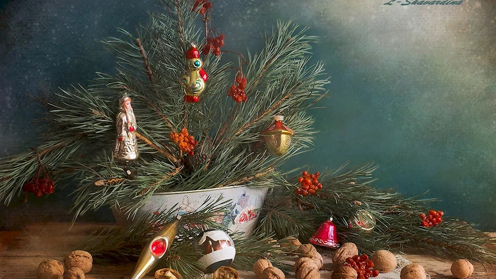New Year's still life