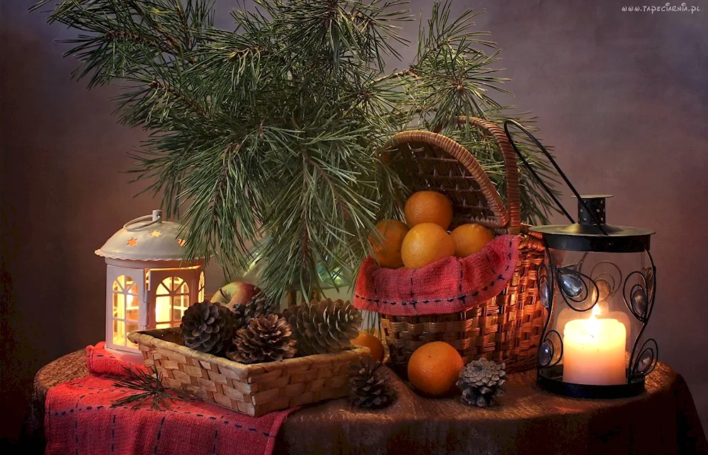 New Year's still life