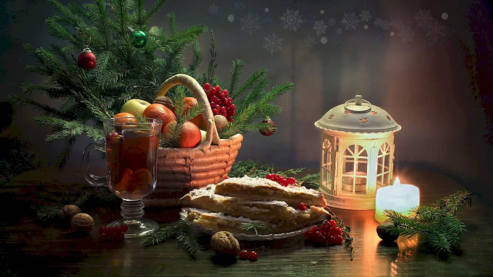 New Year's still life