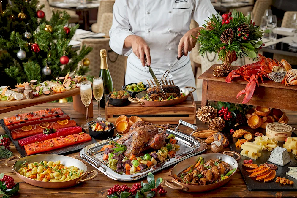 New Year's table