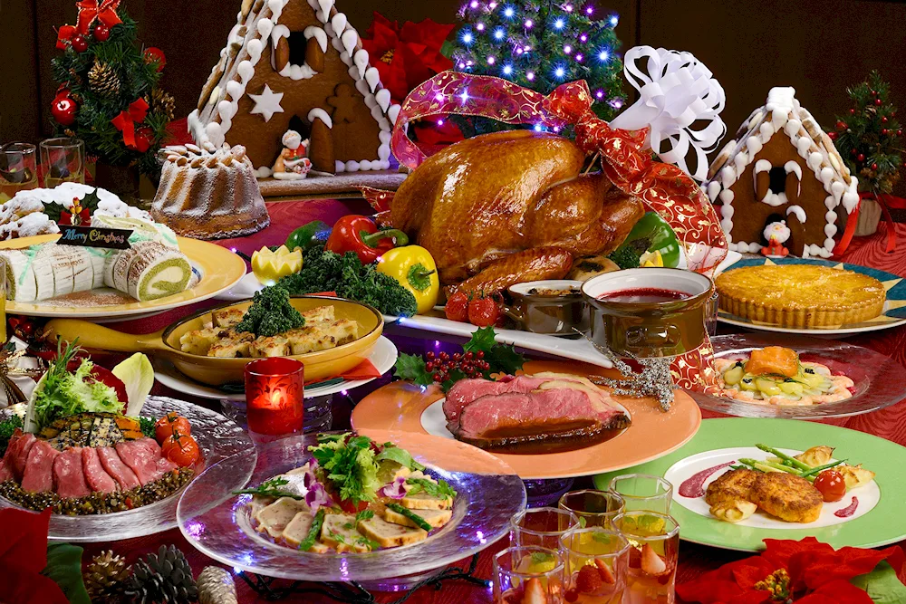 Christmas table