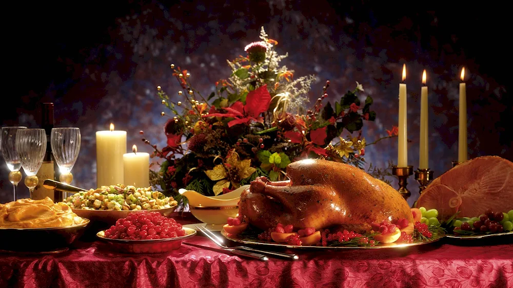 New Year's table