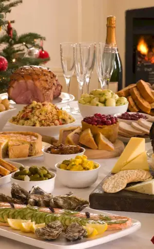 New Year's table