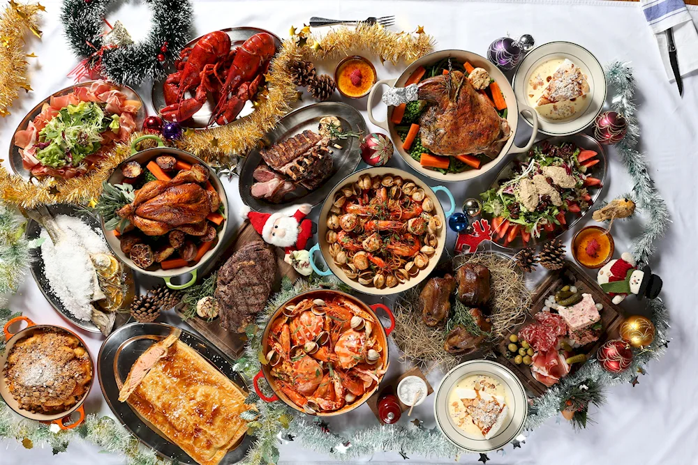 New Year's table