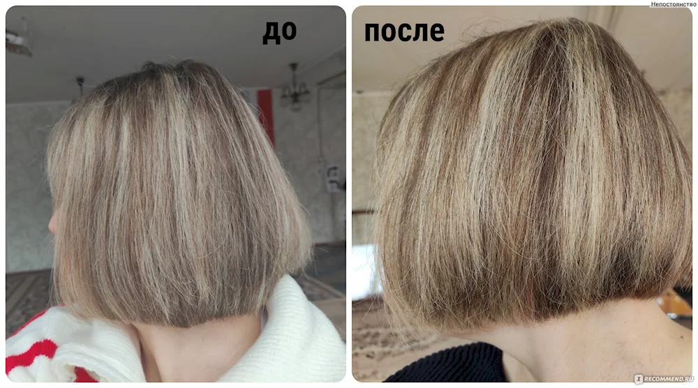 Blonde hair colouring