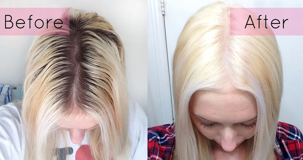Hair colouring process