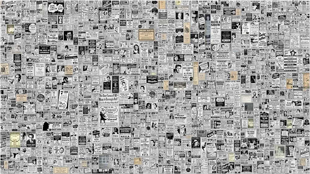 Wallpaper newspaper