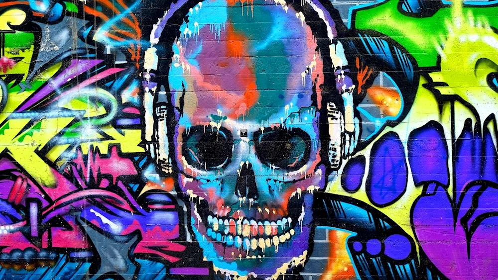 Graffiti wallpaper