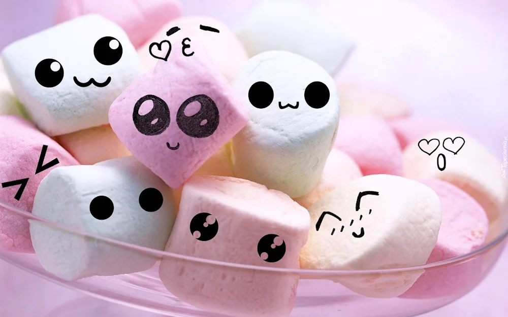 Marshmallow wallpaper