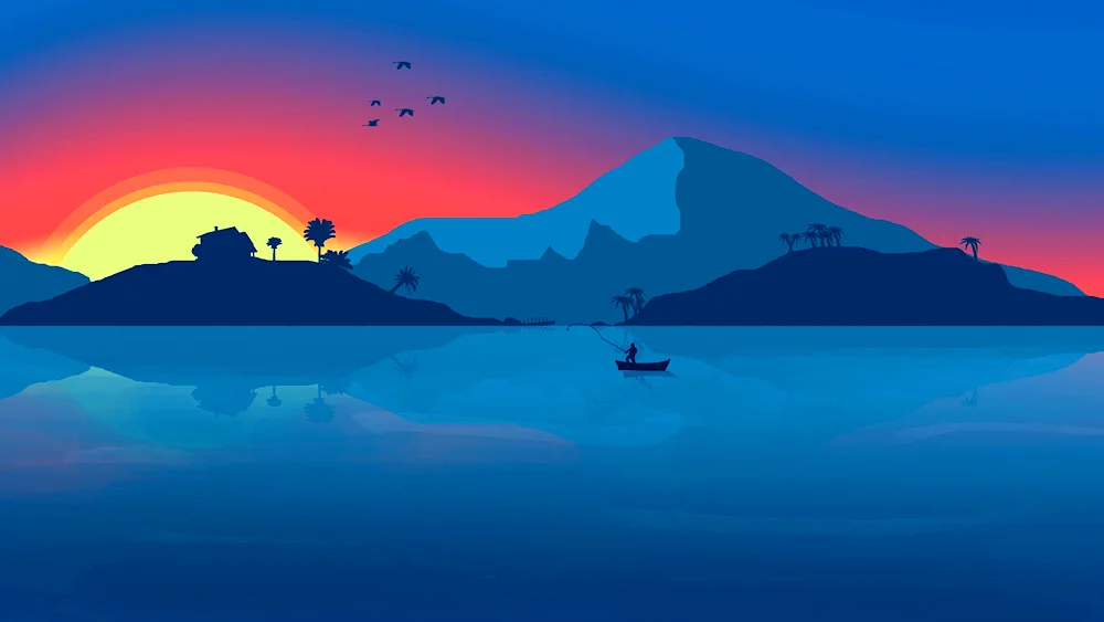 Painting for desktop Minimalism
