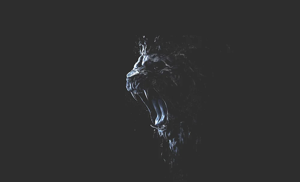 Black background