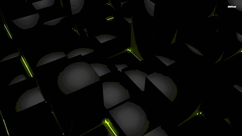 black background