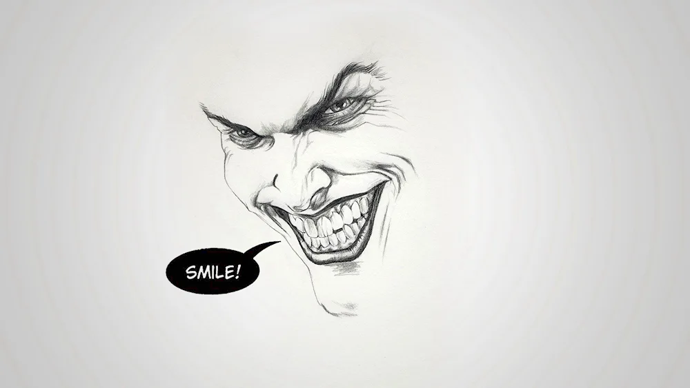 Joker drawing
