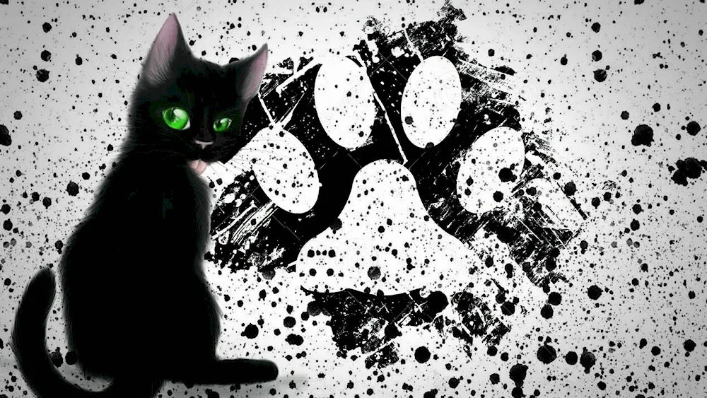 Wallpaper with kitties