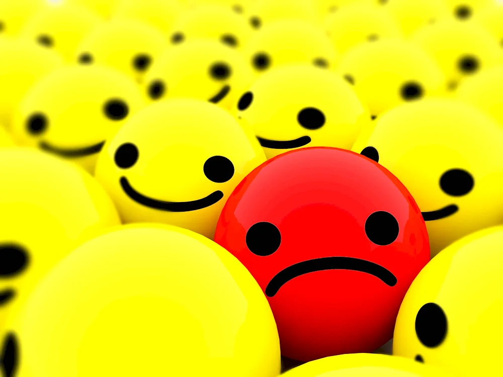 Photo of smiley faces