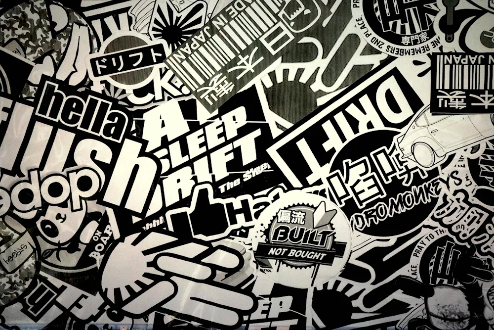 Stickerbombing