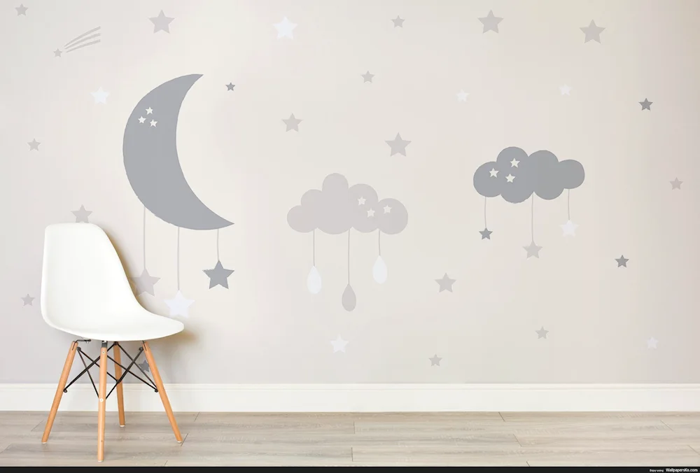 Wallpaper in the nursery