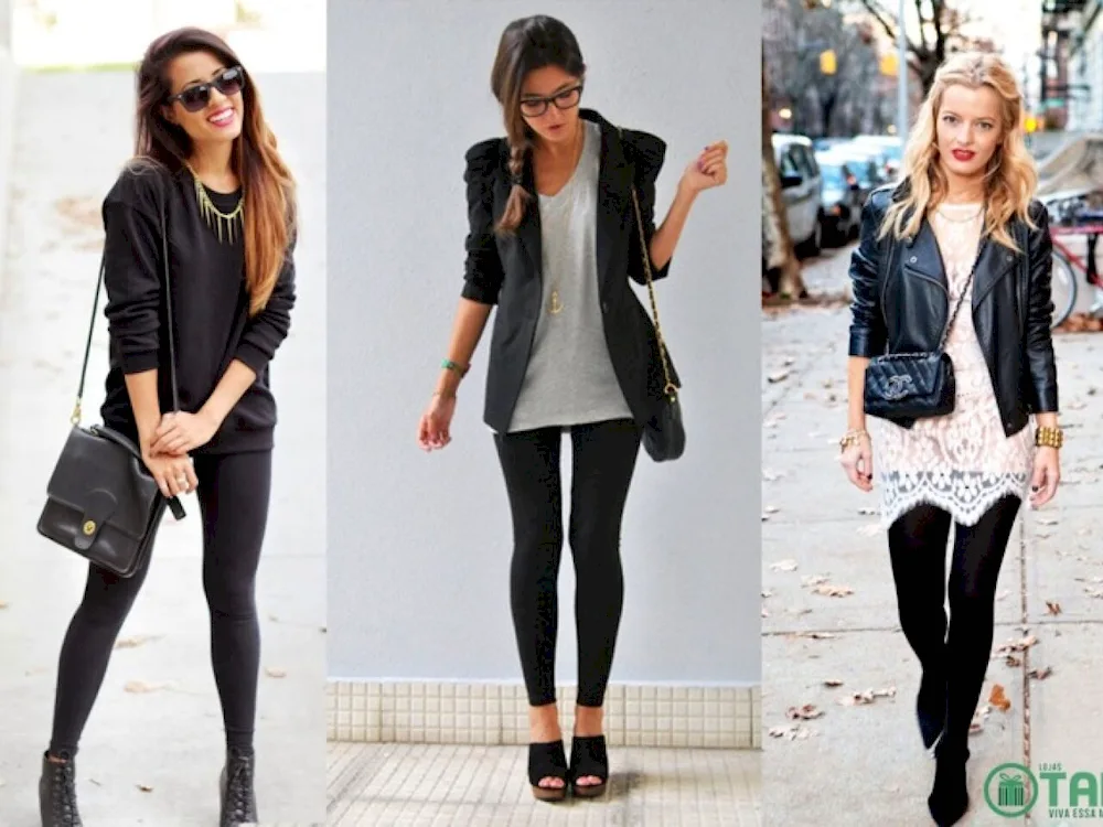 A look with leggings