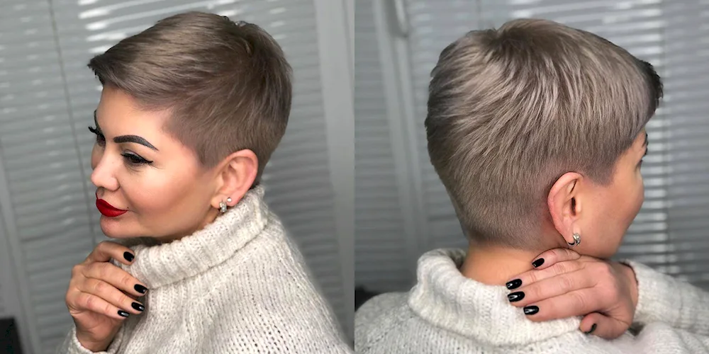 Very short haircuts for women