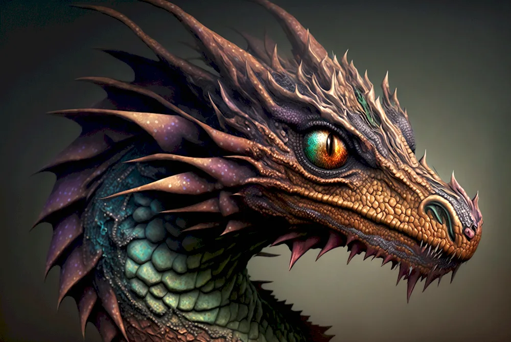 Very beautiful dragon artwork