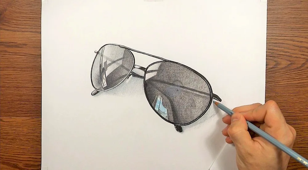 Pencil glasses