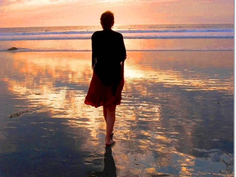 The loneliness of a woman