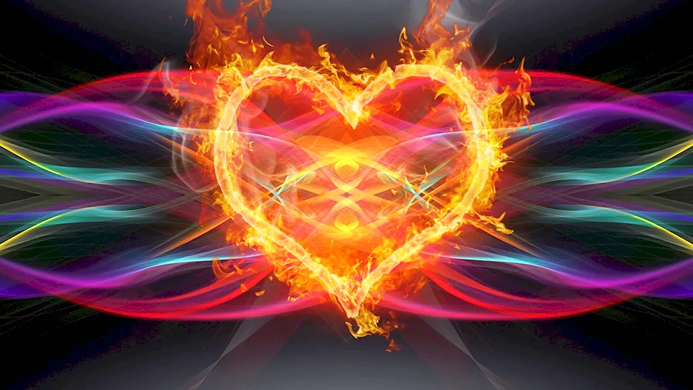 Fiery heart