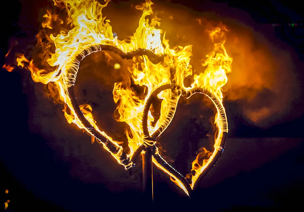 Fiery heart