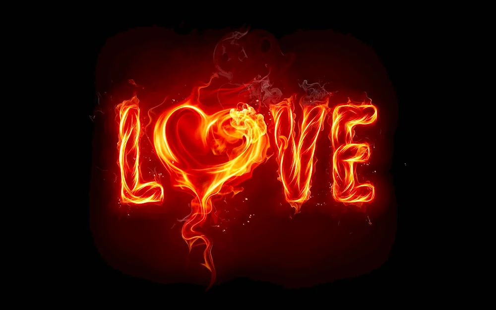 Flaming heart