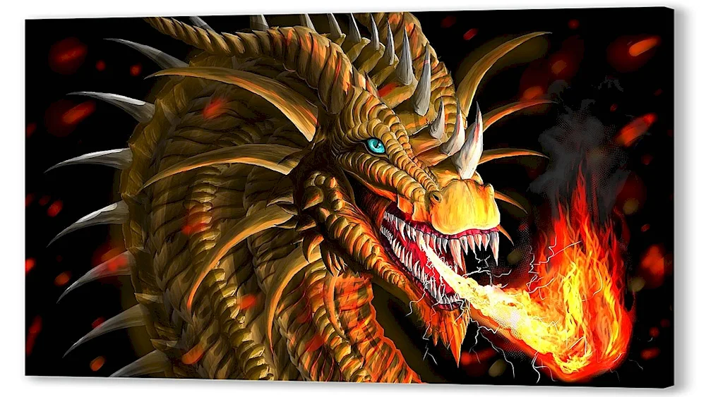 Beautiful dragon