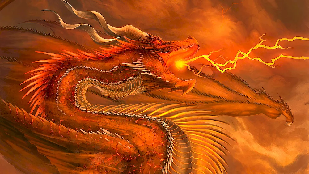 Fire dragon Smaug