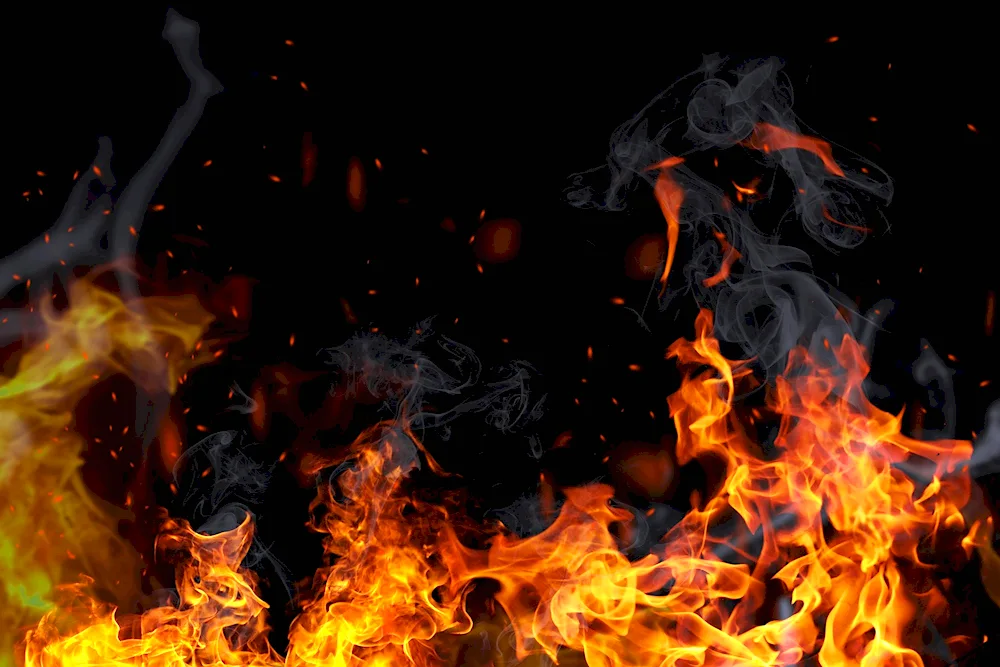 Fire background